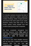 BimaKavach Insider issue headed Your Insurance Now Delivered Faster Than Your Zepto Order, arguing business insurance that once took weeks now completes in under ten minutes.