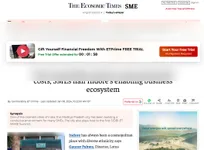 Economic Times SME article from January 2024 on the Indore business ecosystem for small and medium enterprises.